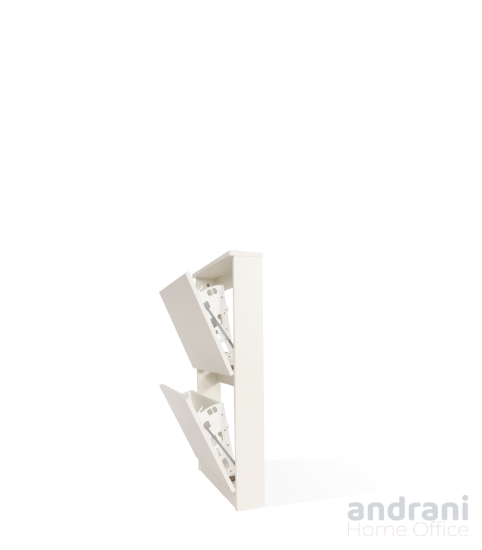 Scarpiera compatta a 2 livelli