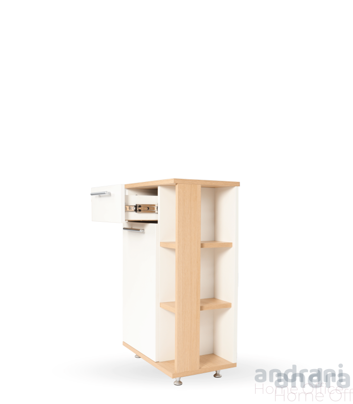 Cassettone a 1 anta e cassetto