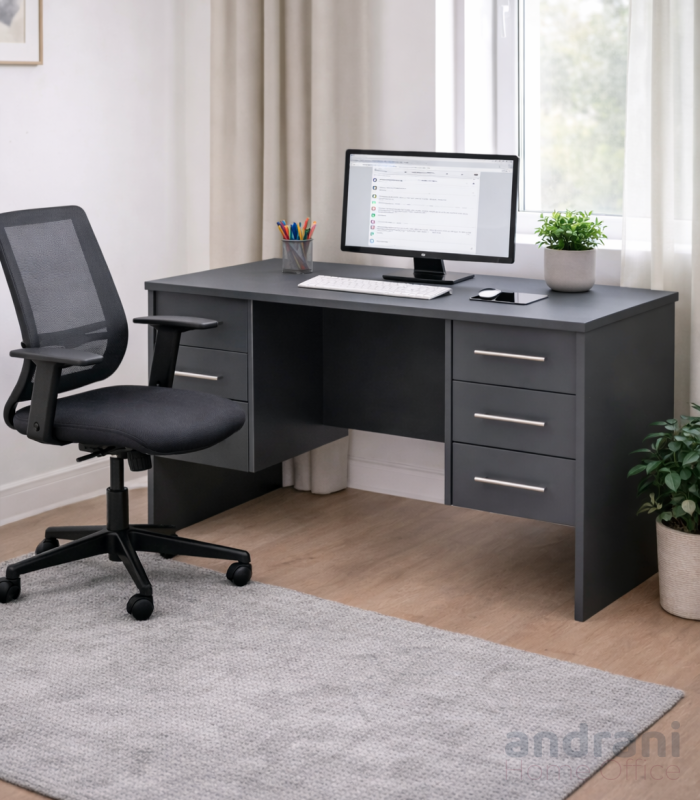 Scrivania per ufficio con 2 cassettiere