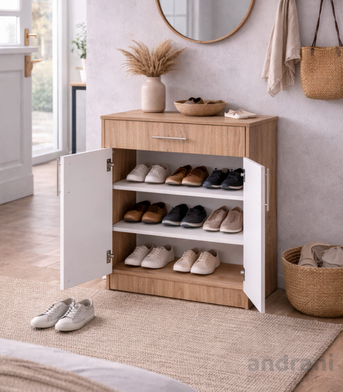 Scarpiera a due ante