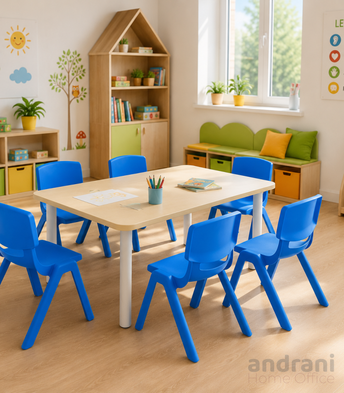 Sedia per bambini ErgoFix – in plastica colorata