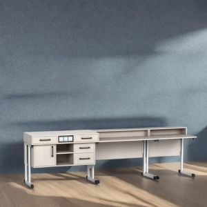 Set di tavoli per chimica e fisica