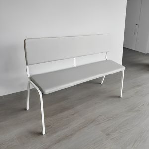 Panca imbottita con schienale