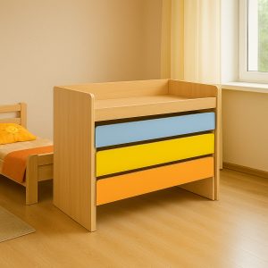 Letto estensibile per bambini, a 3 livelli