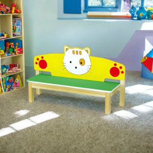 Panca per bambini „Gatta curiosa”