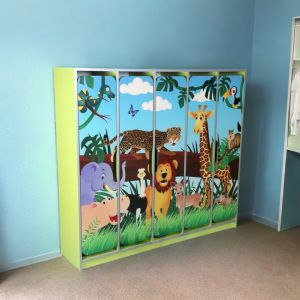 Spogliatoio „Safari Explorer” – 5 scomparti