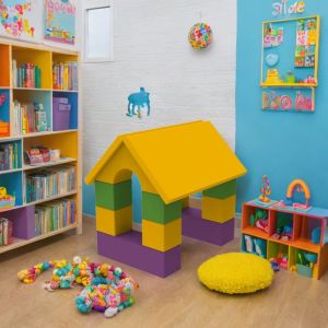 Set di moduli softplay ‘Casetta’