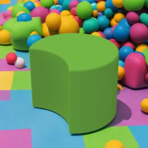 Puff mezzaluna piccola