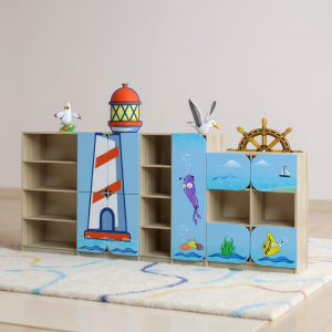 Parete per giocattoli ‘Avventure Marittime’ – elementi n.6, 7, 8, 9, 11