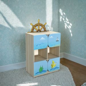 Armadio semichiuso ‘Il Navigatore’ Blu