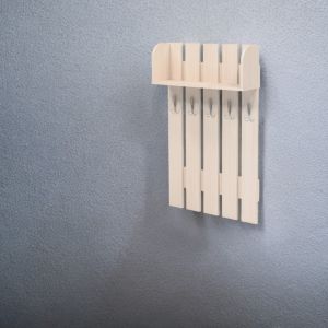 Appendiabiti con ripiano