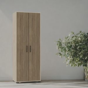 Armadio con ripiani e ante