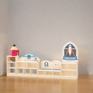 Mensola bambini per giocattoli Cosmo Explorer