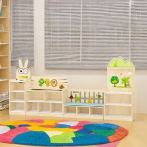 Mensola bambini per giocattoli Angolo del Giardiniere