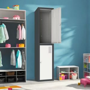 Armadio metallico per vestiti